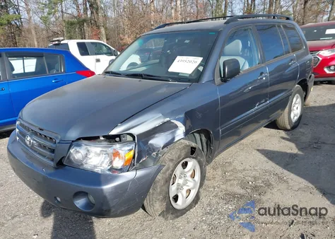 2006 Toyota Highlander z USA, uszkodzony, nr VIN JTEGD21AX60136985